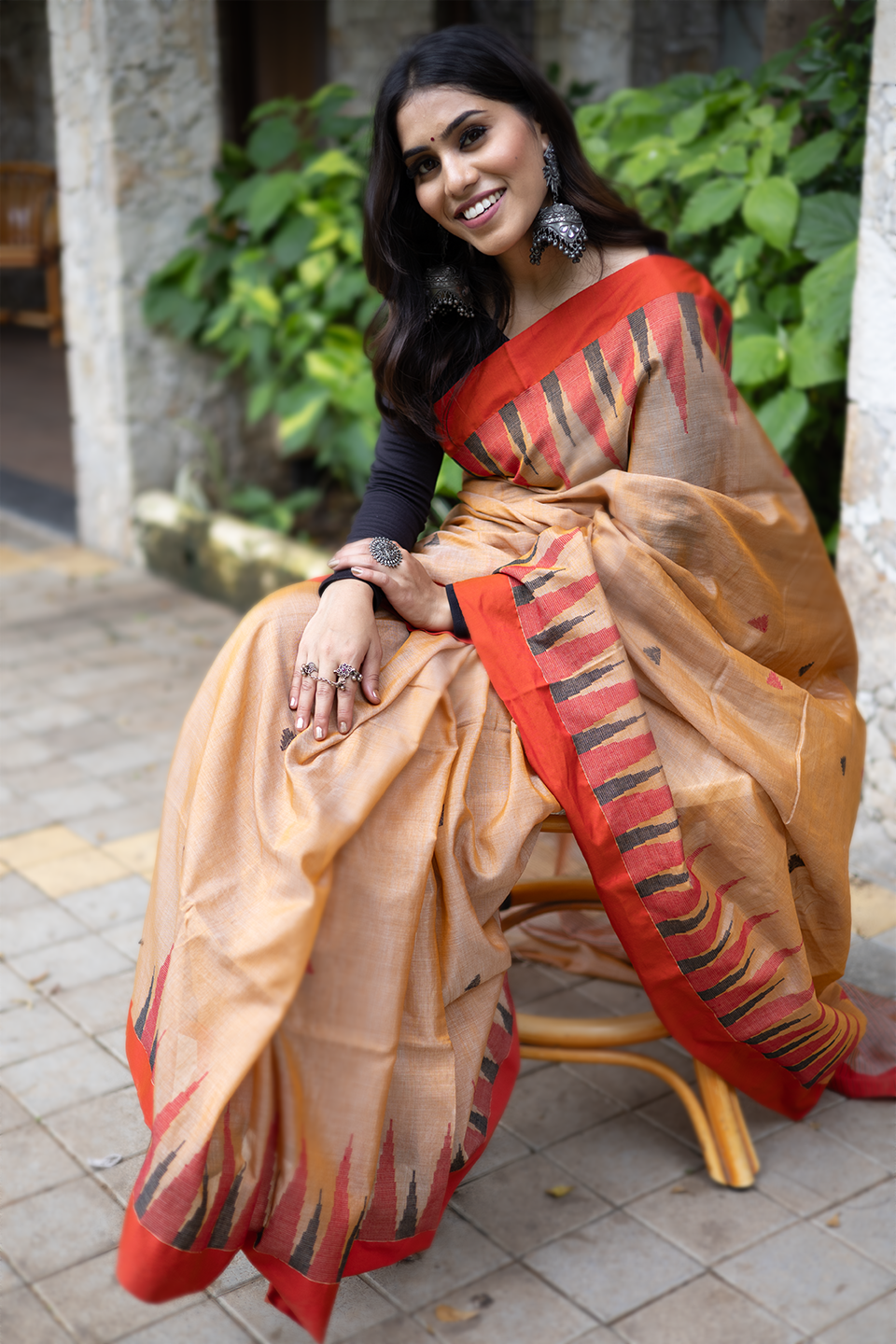 Tasar Cotton Saree